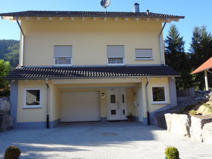 Neubau – Wohnhaus im Sulzbachweg in Gutach, ausgeführt von der Schreinerei Wöhrle